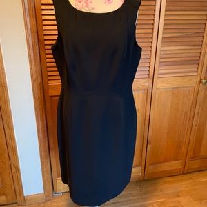 Black Tahari Classic A-Line Dress